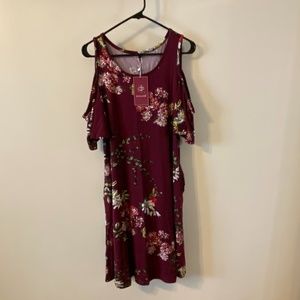 Floral Short Sleeve Dress
